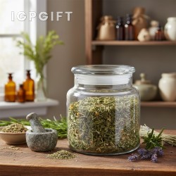 藥草儲存罐 - 16盎司