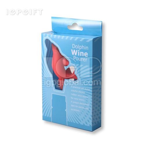 矽膠海豚酒塞