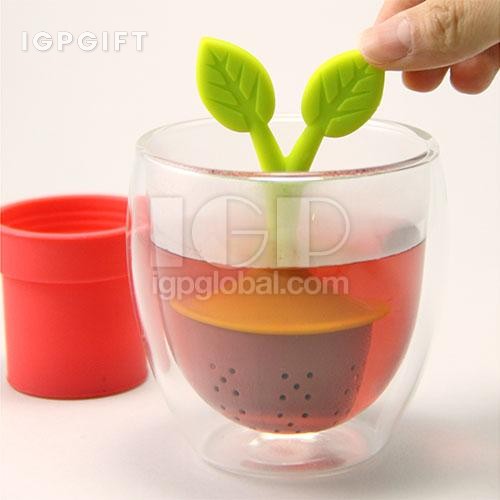 葉子泡茶隔