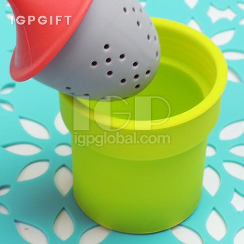 葉子泡茶隔