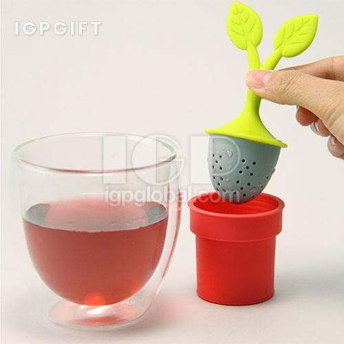 葉子泡茶隔