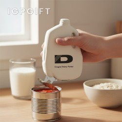 舒適握持開罐器 - 牛奶壺