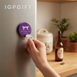 圓形磁性瓶開瓶器