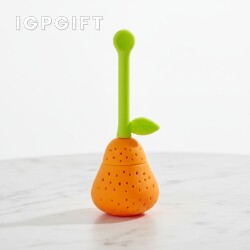 梨形矽膠泡茶器