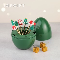 聖誕蛋形餐具組合