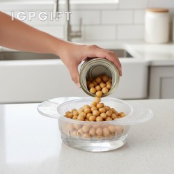 多功能罐篩器 - 透明設計 