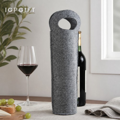 單瓶毛氈酒袋