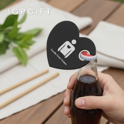 環保心形瓶蓋開瓶器
