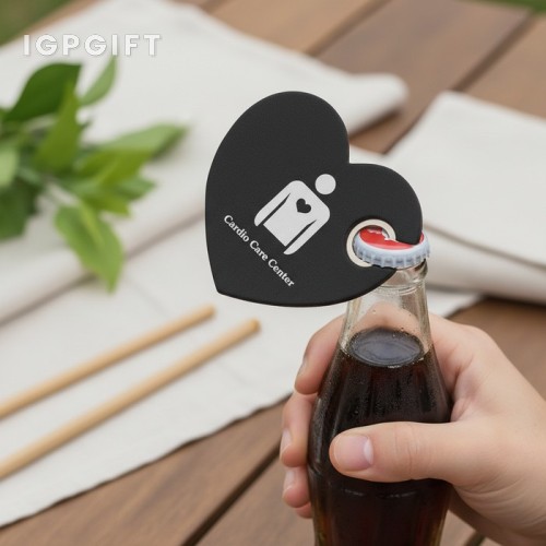 環保心形瓶蓋開瓶器
