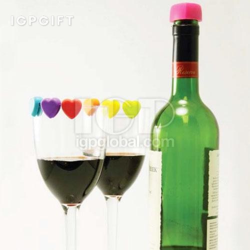 酒塞酒杯記認扣套裝