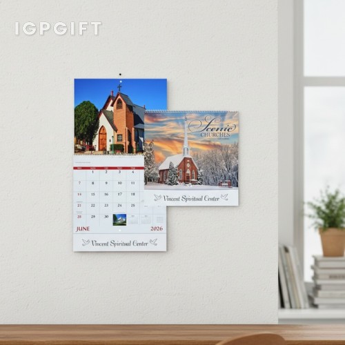 風景教堂掛曆