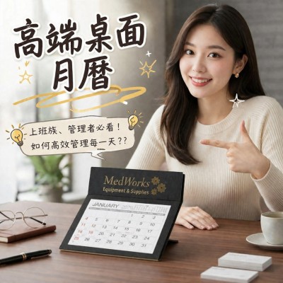 香港企業禮品訂製 - 高端桌面月曆