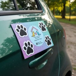 戶外動物圖案汽車磁鐵