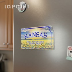 堅固可撓磁鐵 - 堪薩斯州