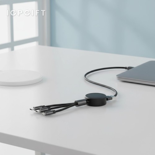 多功能伸縮充電線