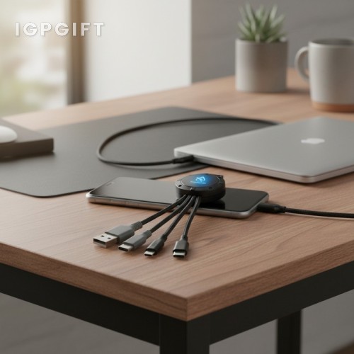 多功能LED燈標USB-C充電線