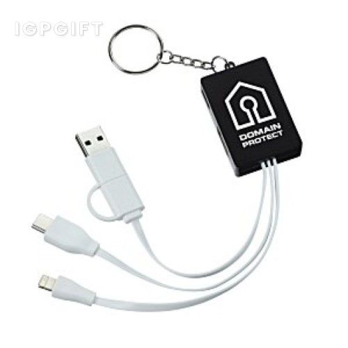 多功能雙充電式USB集線器