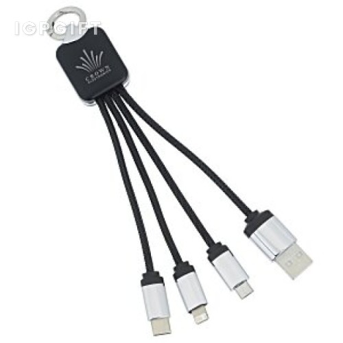 多功能閃亮充電線