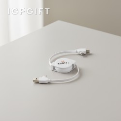 多功能伸縮充電線
