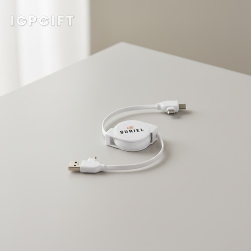 多功能伸縮充電線