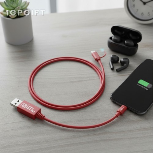 雙彩充電線