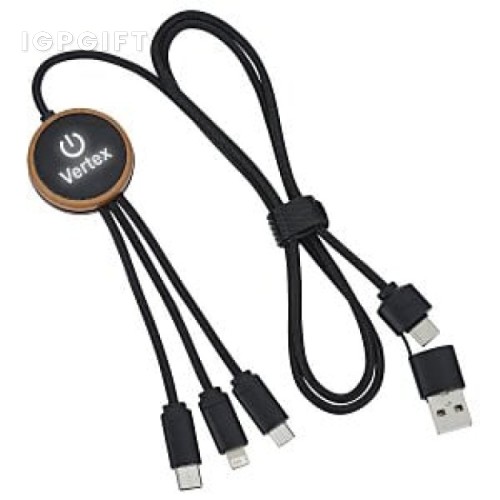 多功能LEDlogo充電數據線
