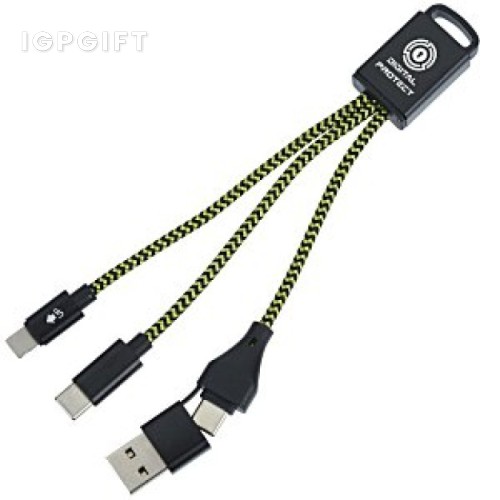 多功能USB-C充電數據線