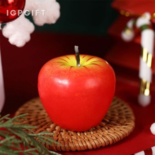 聖誕節紅蘋果蠟燭香薰