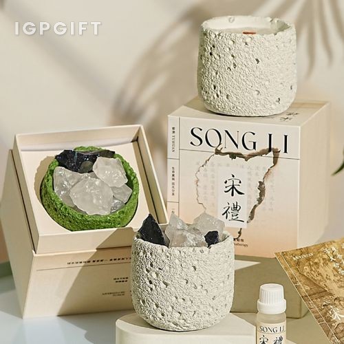 天然原色香薰蠟燭創意禮盒