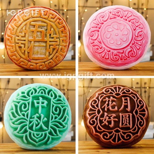 中秋月餅抱枕