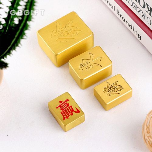 黃銅麻雀新年擺件