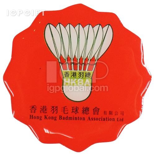 滴膠金屬徽章硬幣