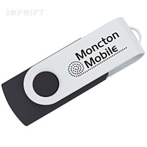 旋轉式USB-C閃存驅動器 - 白色 - 32GB