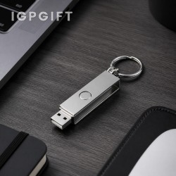 立體旋轉金屬USB儲存器