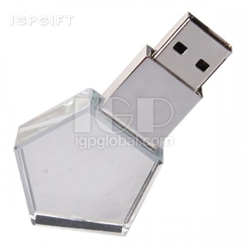 五角星水晶USB