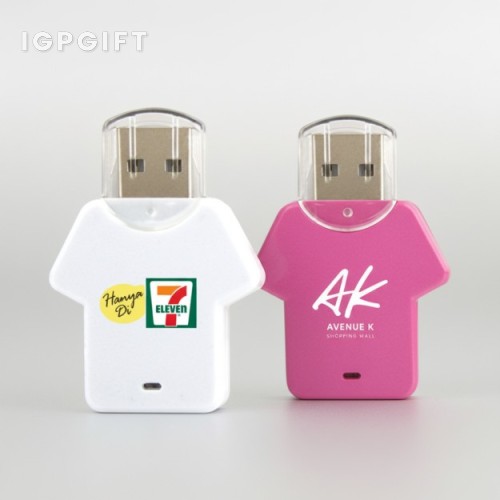 T恤造型USB隨身碟 - 4GB