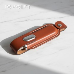 紐扣皮具USB儲存器