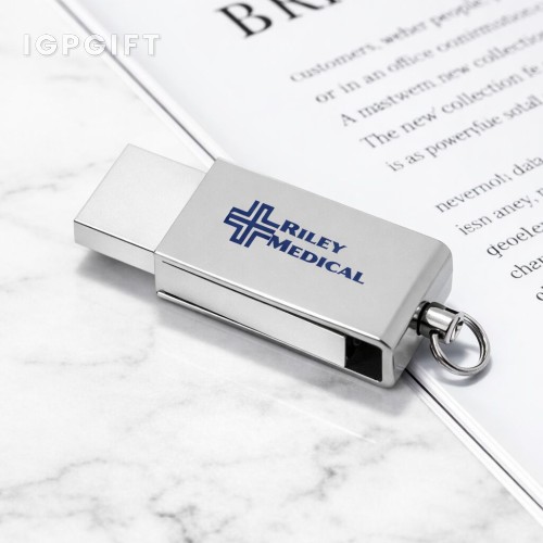 可旋轉USB-C閃存盤 - 8GB