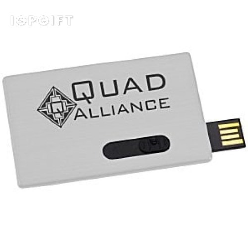 滑動式名片微型USB隨身碟 - 16GB