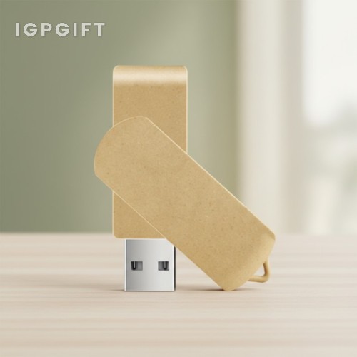 環保旋轉USB隨身碟 - 16GB