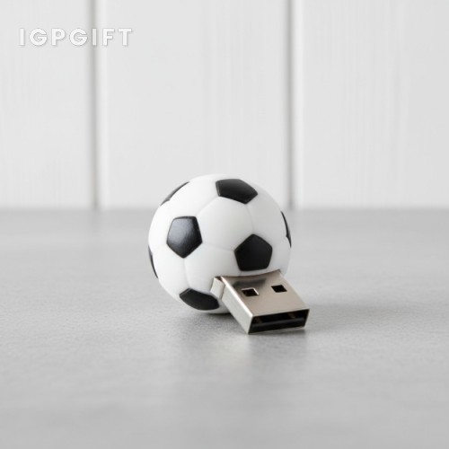 3D足球人PVC USB閃存驅動器 - 8GB