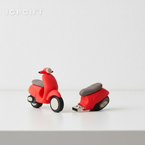 3D滑板車USB閃存驅動器 - 4GB