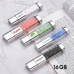 水晶亮片USB隨身碟 – 16GB