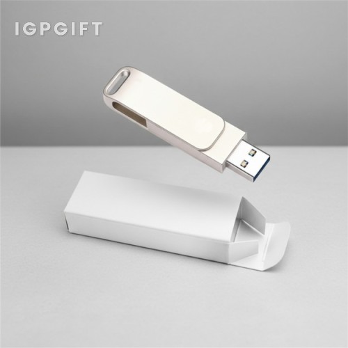 銀色金屬鞦韆USB隨身碟 - 32GB