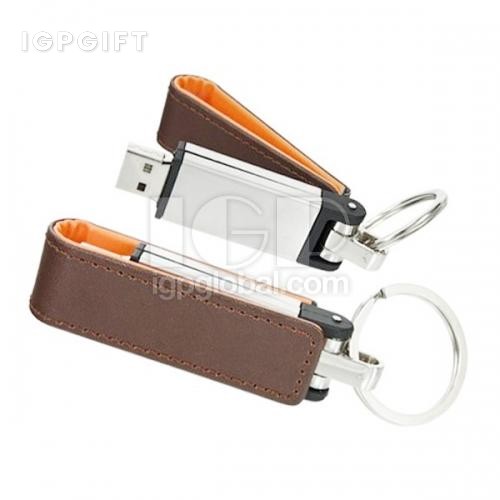皮套鑰匙扣USB