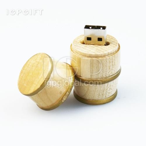 紅酒木桶USB儲存器