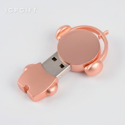 金屬鑰匙圈隨身USB隨身碟 - 8GB