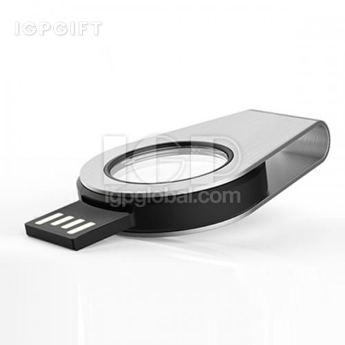 不鏽鋼旋轉USB