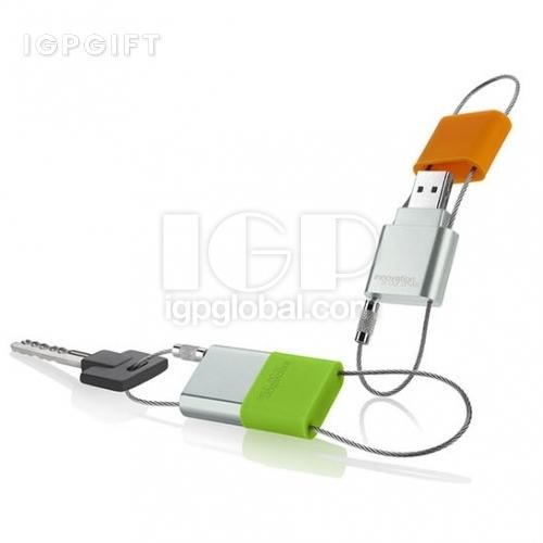 鎖形USB
