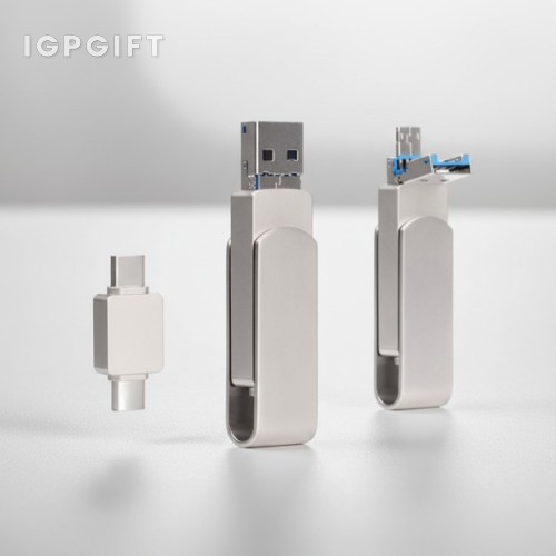 三合一OTG USB閃存驅動器 - 16GB